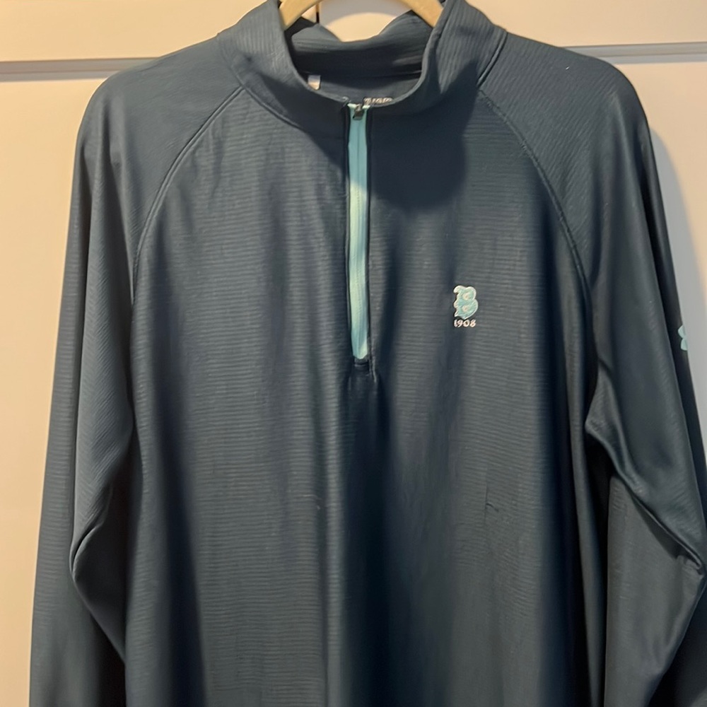 Navy Blue Mens Golf long Sleeve